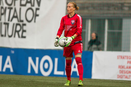 FC Rosengårds målvakt Kathrin Längert