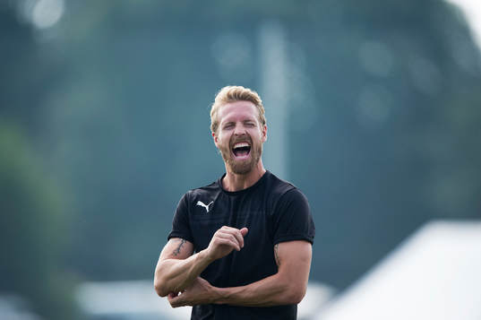 Mjällbys nyförvärv Christian Wilhelmsson tränar med