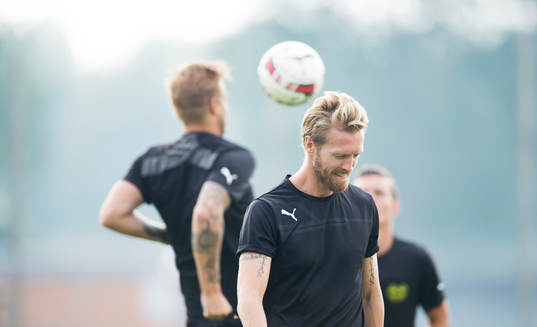 Mjällbys nyförvärv Christian Wilhelmsson tränar med