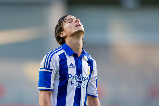 IFK Göteborgs Lasse Vibe deppar