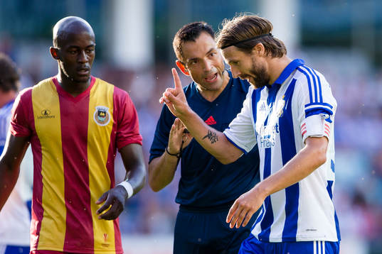 IFK Göteborgs lagkapten missnöjd med domare Fernando