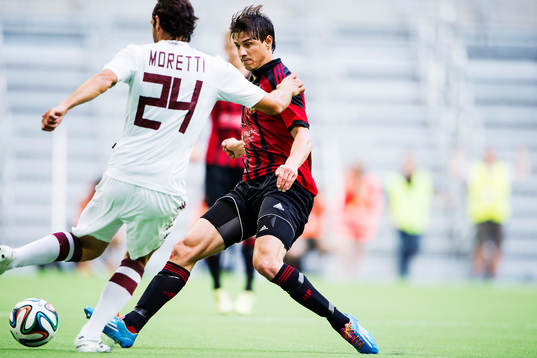 Brommapojkarnas Gabriel Petrovic utmanar Torinos Emilio