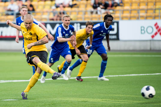 under fotbollsmatchen i Europa league mellan IF Elfsborg