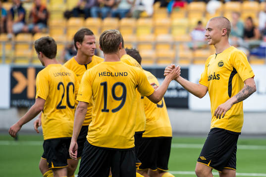 under fotbollsmatchen i Europa league mellan IF Elfsborg