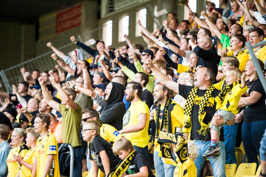 under fotbollsmatchen i Europa league mellan IF Elfsborg