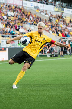 under fotbollsmatchen i Europa league mellan IF Elfsborg