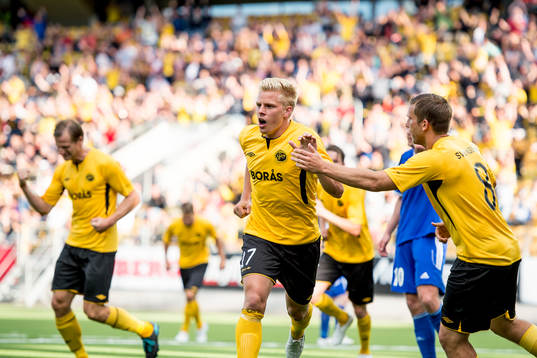 Elfsborgs Per Frick jublar