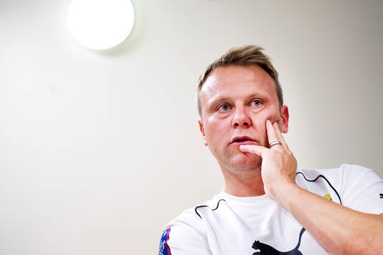 Östers tränare Roberth Björknesjö