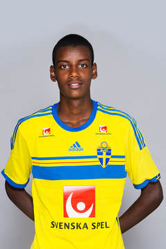 Alexander Isak, som spelar i P15/99-landslaget