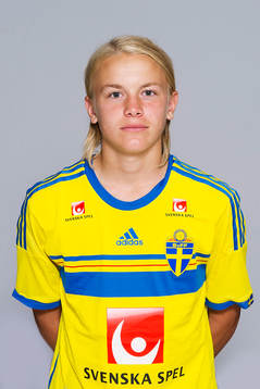Elliott Bäcklund, som spelar i P15/99-landslaget