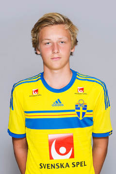 Alexander Abrahamsson, som spelar i P15/99-landslaget