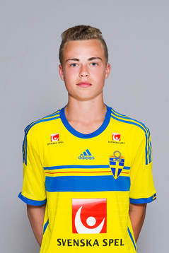 Gabriel Gudmundsson, som spelar i P15/99-landslaget