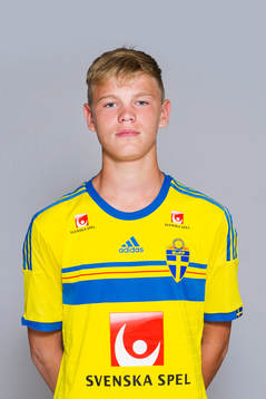 Hugo Andersson, som spelar i P15/99-landslaget