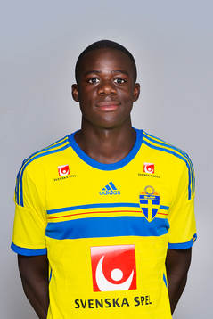 Joel Mumbongo, som spelar i P15/99-landslaget