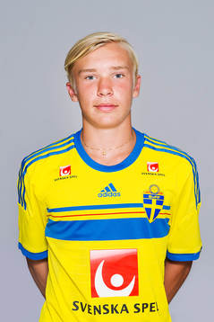 Edvin Dahlqvist, som spelar i P15/99-landslaget