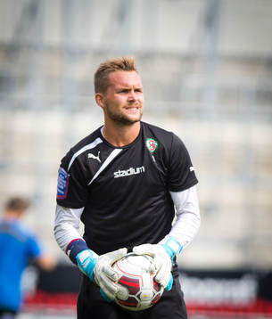 Örebros målvakt Oscar Jansson