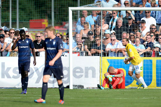 Falkenberg reducerar till 2-5 genom Johannes Vall