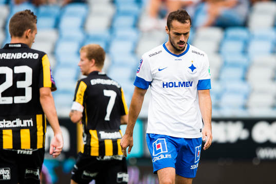 Norrköpings Emir Kujovic ser samlad ut