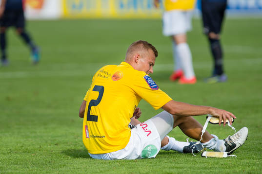 Falkenbergs Rasmus Sjöstedt deppar