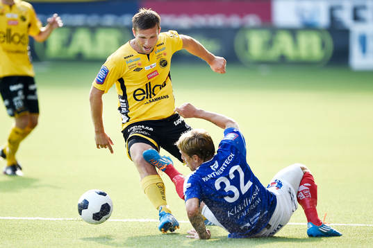 Elfsborgs Anders Svensson mot Åtvidabergs Martin