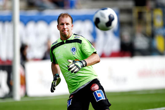 Åtvidabergs målvakt Henrik Gustavsson