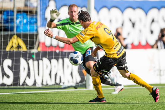 Elfsborgs Lasse Nilsson har målchans