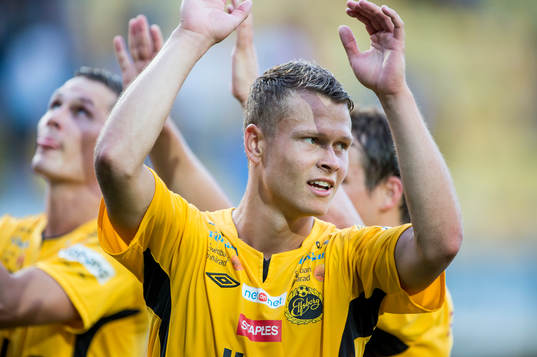 Elfsborgs Viktor Claesson jublar