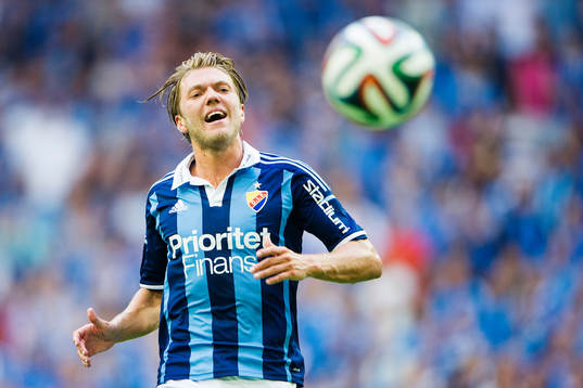 Djurgårdens Martin Broberg deppar