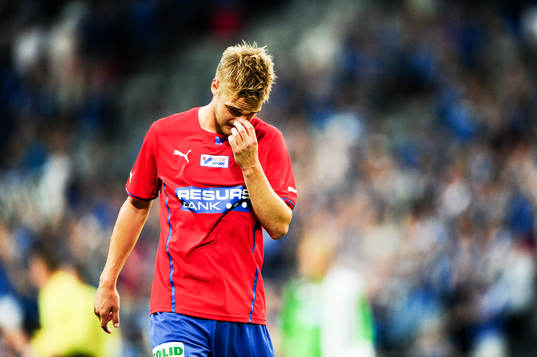 Helsingborgs Johan Mårtensson deppar