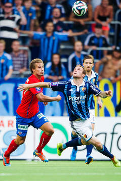Helsingborgs Christoffer Andersson och Djurgårdens