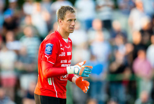 Mjällbys målvakt Mattias Asper