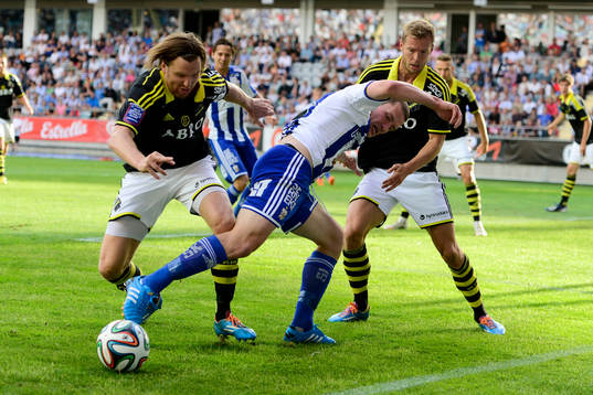 s Nils-Eric Johansson och Per Karlsson och IFK Göteborgs
