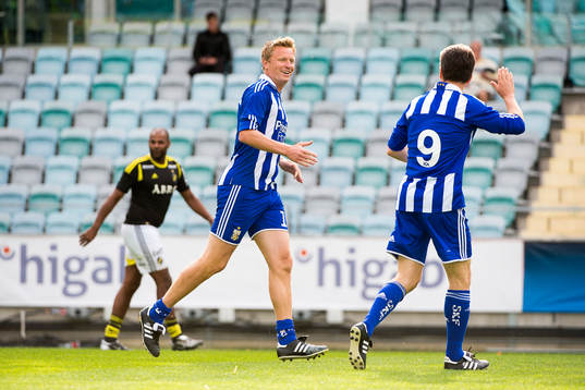 Kennet Andersson, IFK Göteborg, jublar