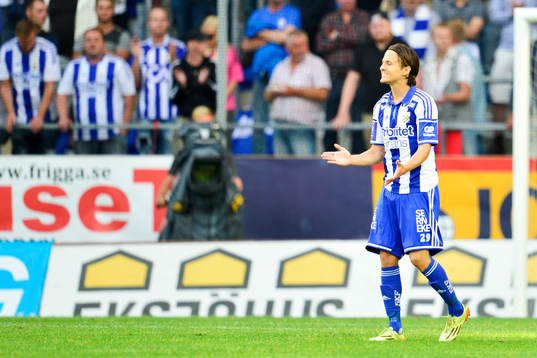 IFK Göteborgs Lasse Vibe deppar