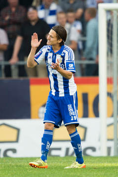 IFK Göteborgs Lasse Vibe deppar
