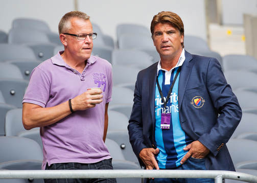 Norrköpings tränare Jan Andersson och Djurgårdens