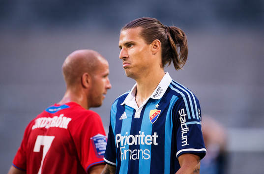 Djurgårdens Aleksandar Prijovic deppar