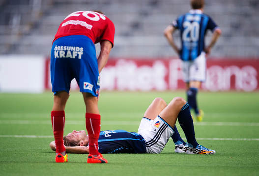 Djurgårdens Martin Broberg deppar