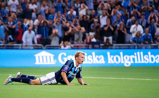 Djurgårdens Sebastian Andersson deppar