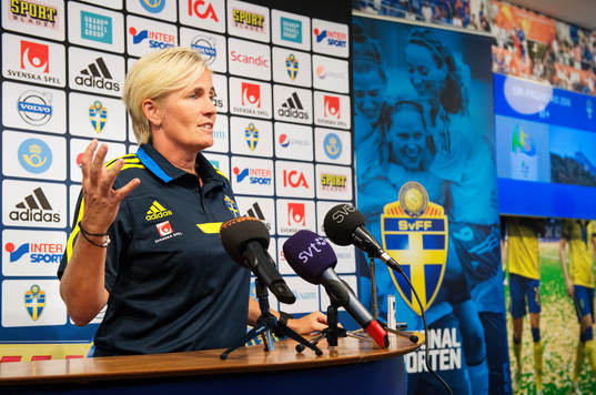 Lilie Persson, assisterande förbundskapten för Sveriges
