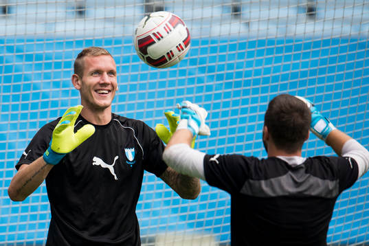 Malmö FFs målvakt Robin Olsen