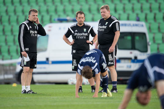 IFK Göteborgs assisterande tränare Magnus Edlund,
