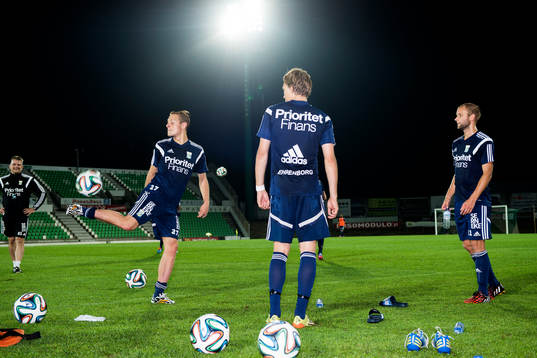 IFK Göteborgs Joel Allansson, Ludwig Augustinsson och