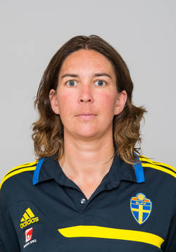 Karin Breding, målvaktstränare för F15/99-landslaget i