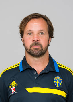 Jonas Liw, spelarutbildare för F15/99-landslaget i fotboll