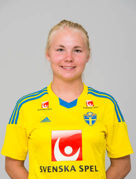 Agnes Lejon, spelare i F15/99-landslaget i fotboll