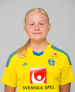 Matilda Ovenberger, spelare i F15/99-landslaget i fotboll