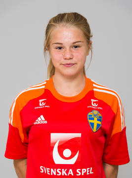 Ronja Andersson, spelare i F15/99-landslaget i fotboll