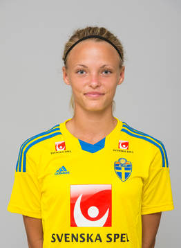 Maja Henriksson, spelare i F15/99-landslaget i fotboll
