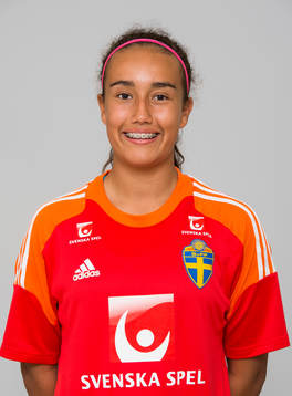 Karolina Bucaro Stenman, spelare i F15/99-landslaget i